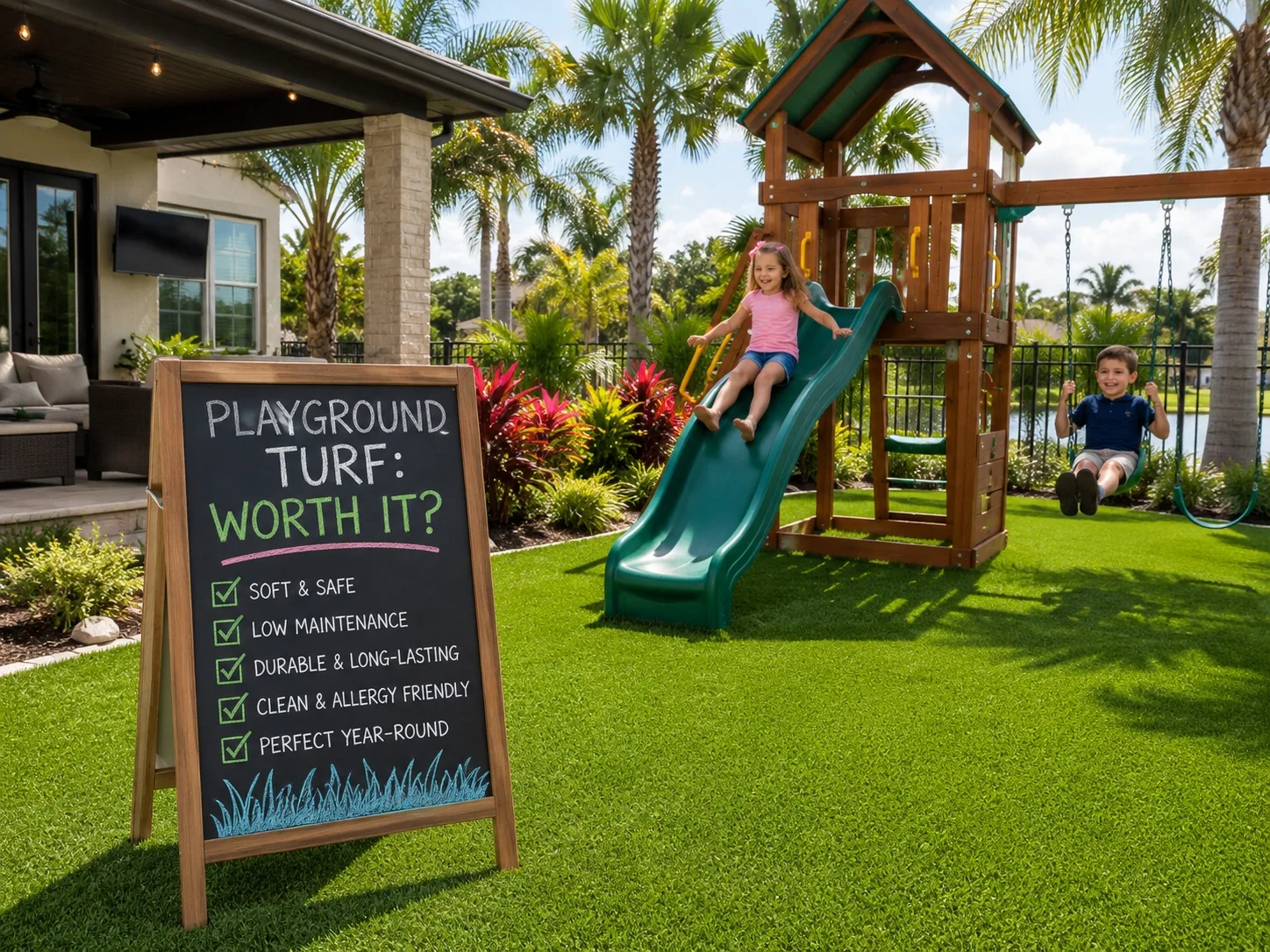 Is Playground Turf Worth It in Dr. Phillips?