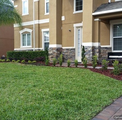 Residental sod installation