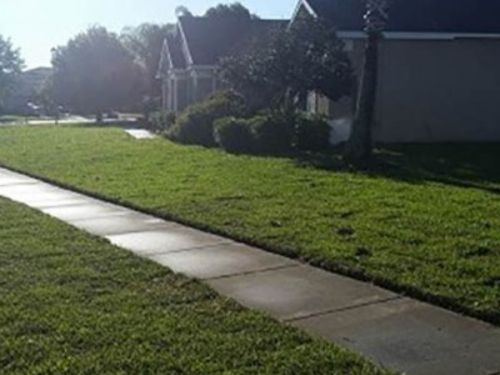 Residental sod installation