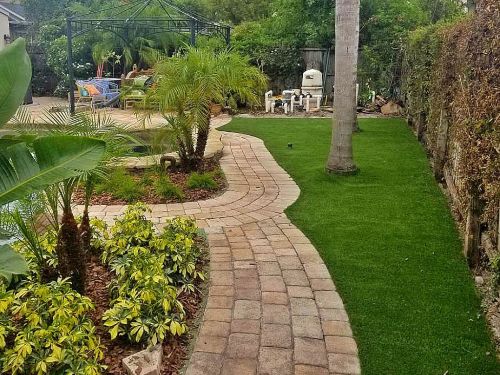 Artificial lawn turf