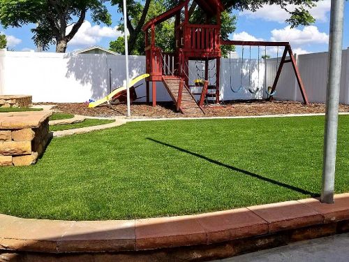 Artificial lawn turf