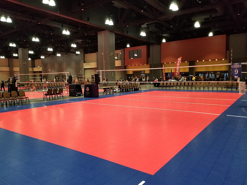 Indoor Volleyball Court